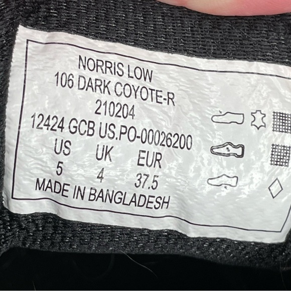 5.11 Men’s Norris Low Sneakers in Dark Coyote Size 5 - Picture 7 of 10